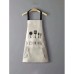 Kitchen Apron With Plush Towels On The Sides And Pocket